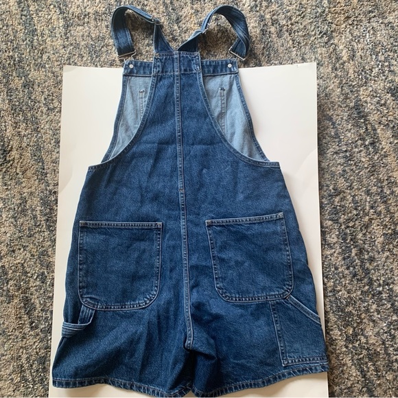 Aritzia Sunday Best Overheard Shortall in 90’s Medium Blue Size Small Like New - Picture 11 of 14